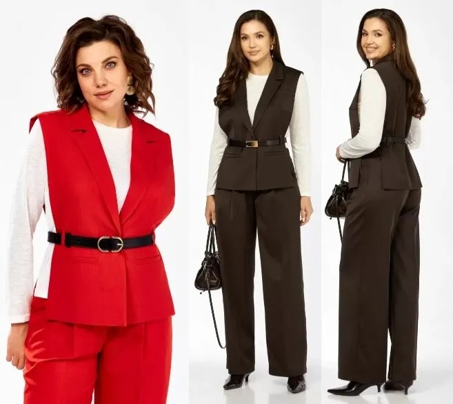 Брюки, жилет Rishelie 1012