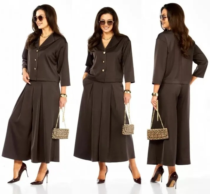 Комплект, юбка, брюки, кюлоты, жакет Taita Plus 2536