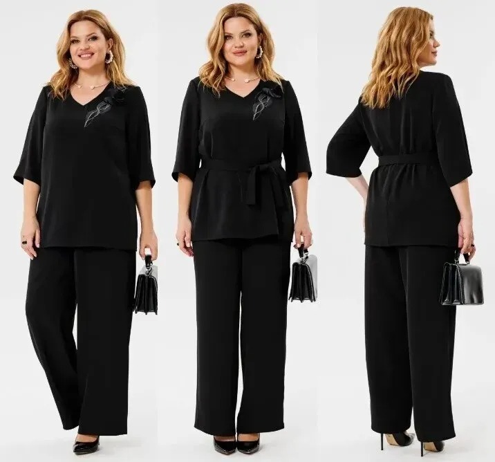 Комплект, блузка, брюки Brela 2377