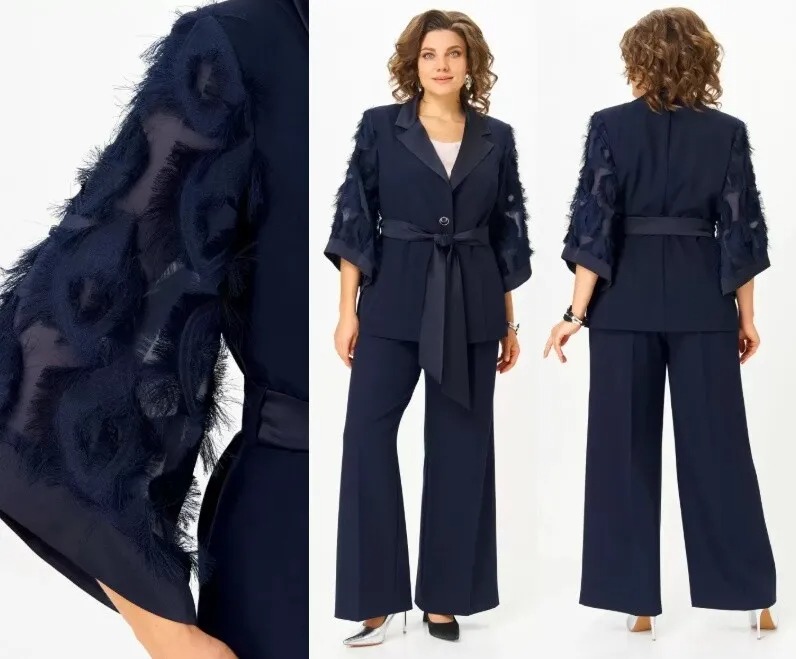 Костюм, жакет, брюки Anastasia Mak 1307