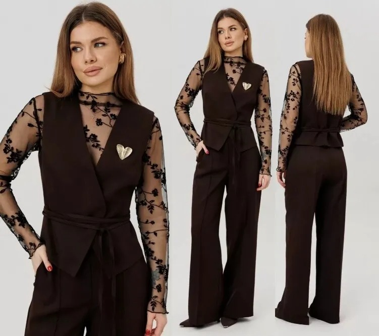 Костюм, жилет, брюки Ambera Style 2148