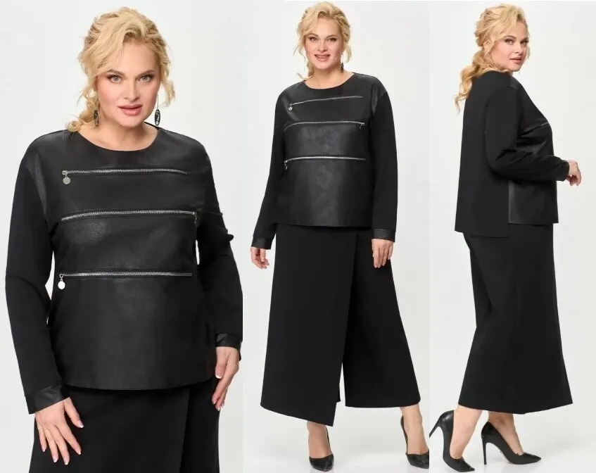 Комплект, блуза, брюки, кюлоты Svetlana-Style 2000