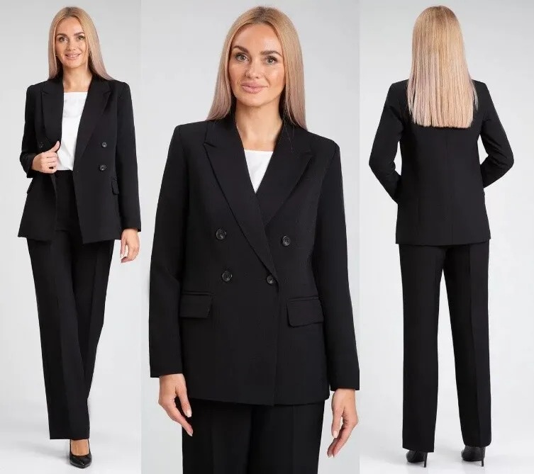 Костюм-двойка, жакет, брюки Ivari 10609ч