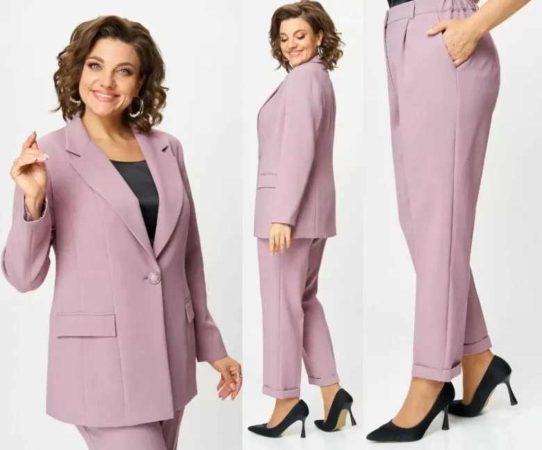 Костюм, жакет, брюки Anastasia Mak 1245П