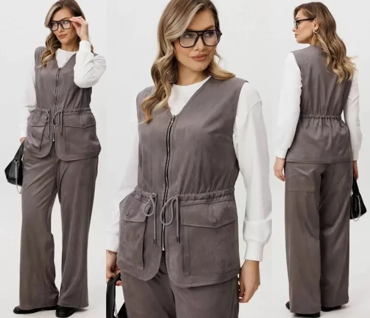 Костюм, джемпер, свитшот, жилет, брюки Fantazia Mod 5229