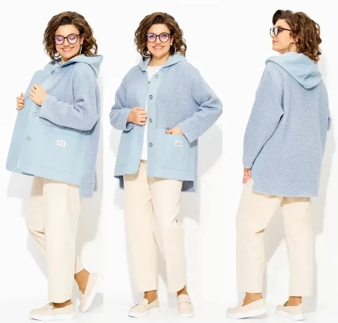 Комплект, жакет, ветровка, брюки Liliana 1515-1507