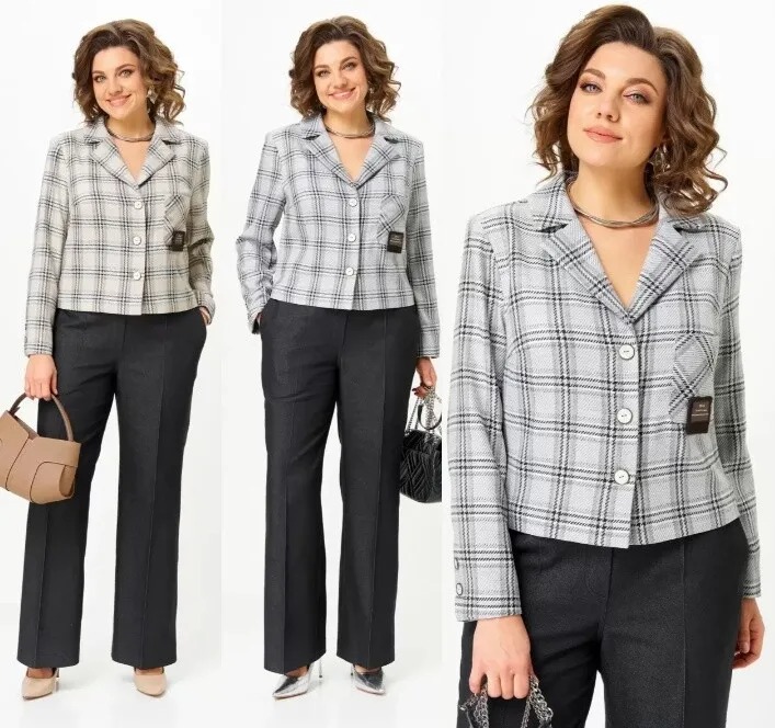 Комплект, жакет, брюки Aira Style 24246