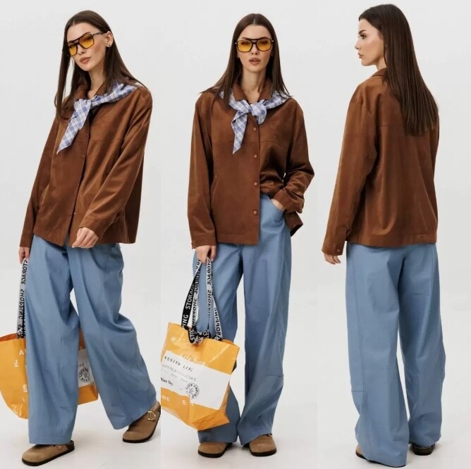 Комплект, рубашка, брюки Fantazia Mod 5384