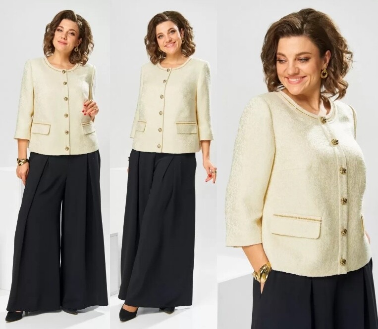Комплект, жакет, брюки Romanovich Style 2-2848