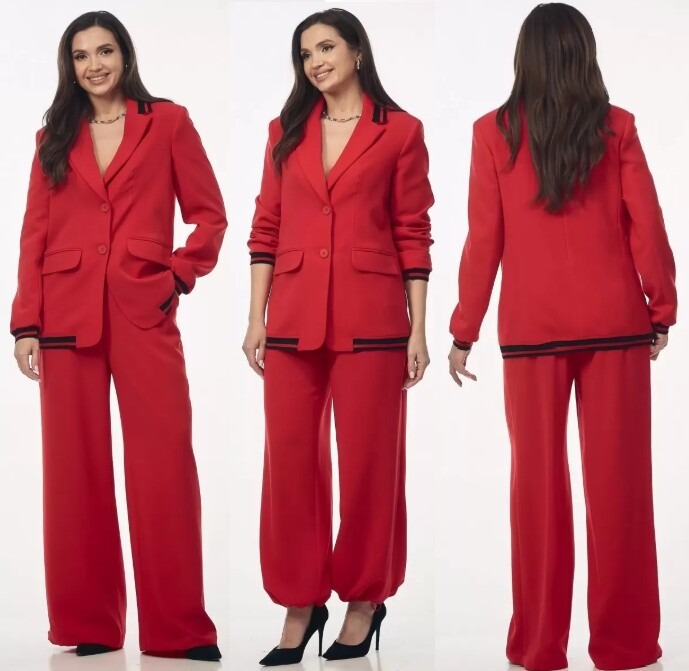 Костюм, жакет, брюки Your Size 2277