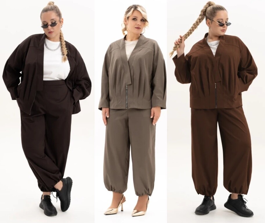 Жакет, майка, брюки, блуза Algranda 4127