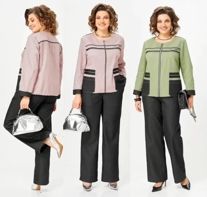 Комплект, жакет, брюки Aira Style 24249