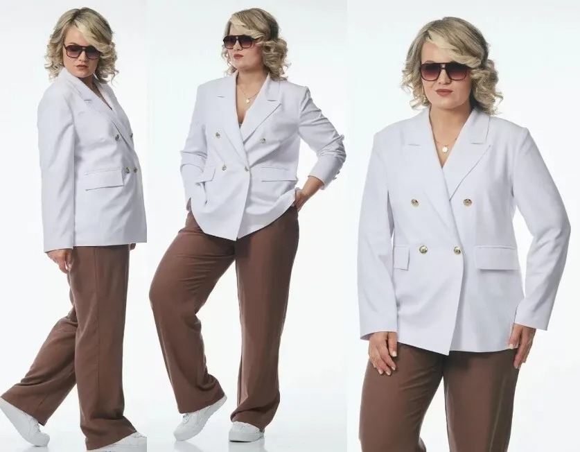 Костюм, жакет, брюки OVERYOU М246