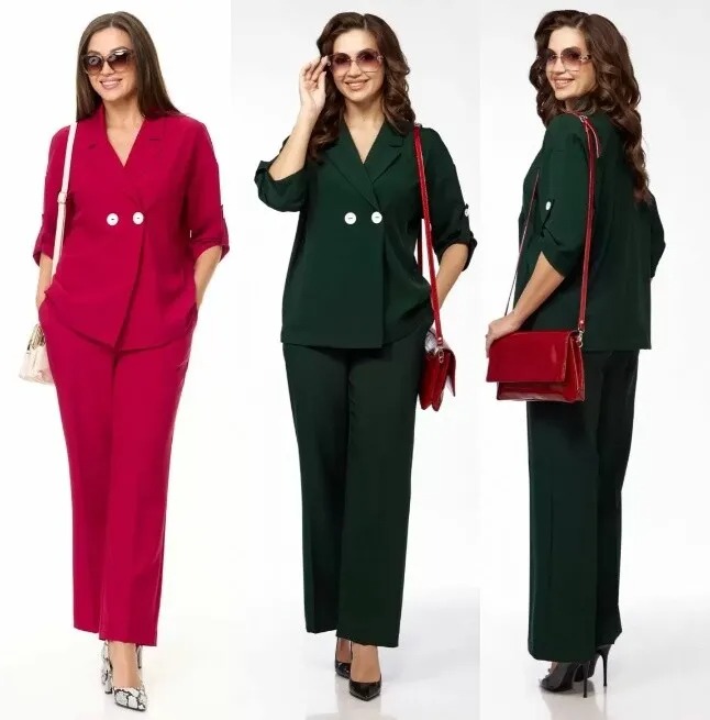 Комплект, брюки, жакет Taita Plus 2329