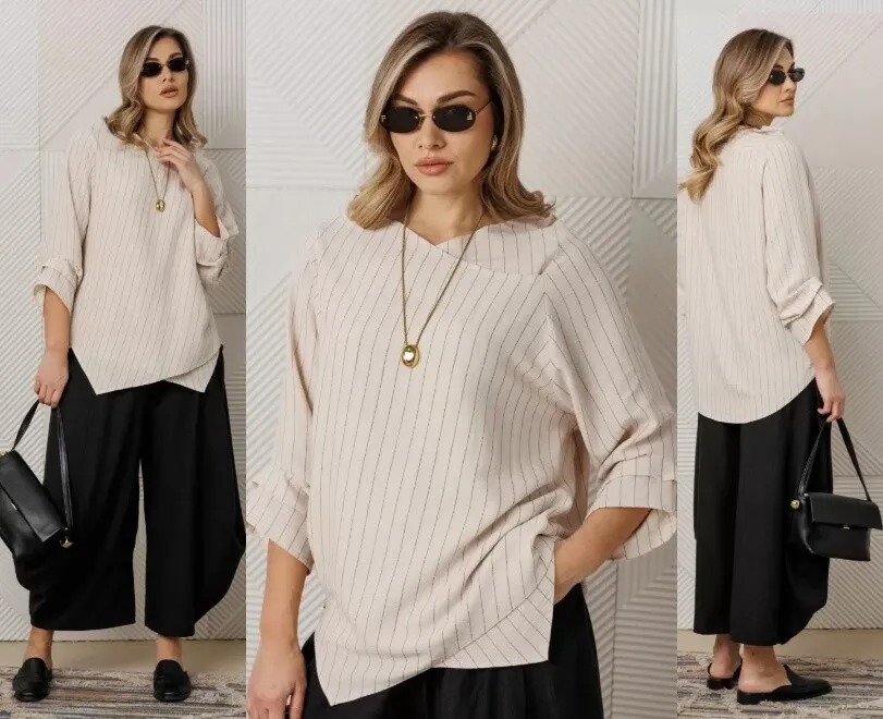 Комплект, блузка, брюки Anastasia 1360