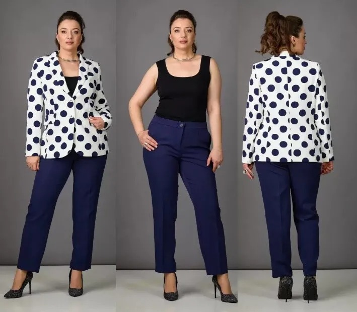 Комплект, костюм, жакет, брюки Rosheli 554/1