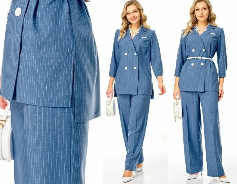 Костюм, жакет, брюки Твой Имидж 2411