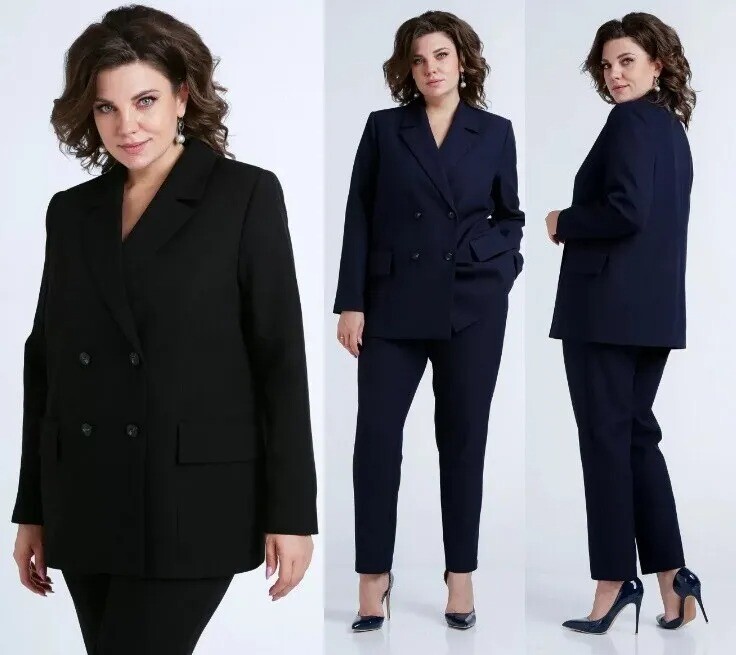 Комплект, жакет, брюки Liona Style 858С