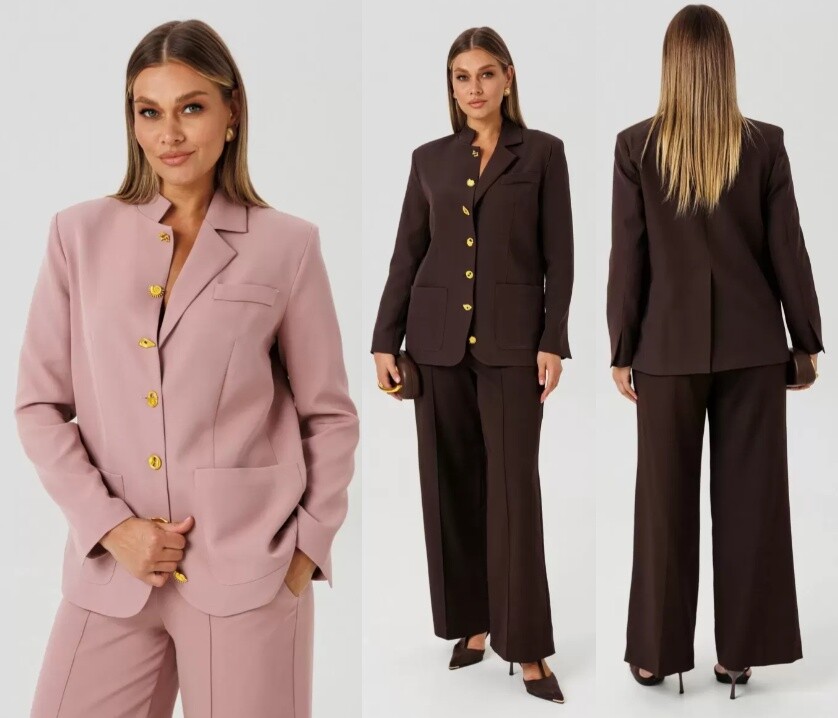 Костюм, жакет, брюки Ambera Style 2164