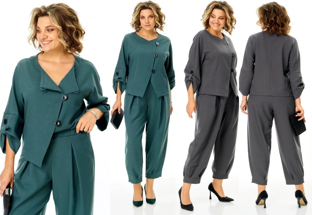 Костюм, жакет, брюки Michel Chic 1436