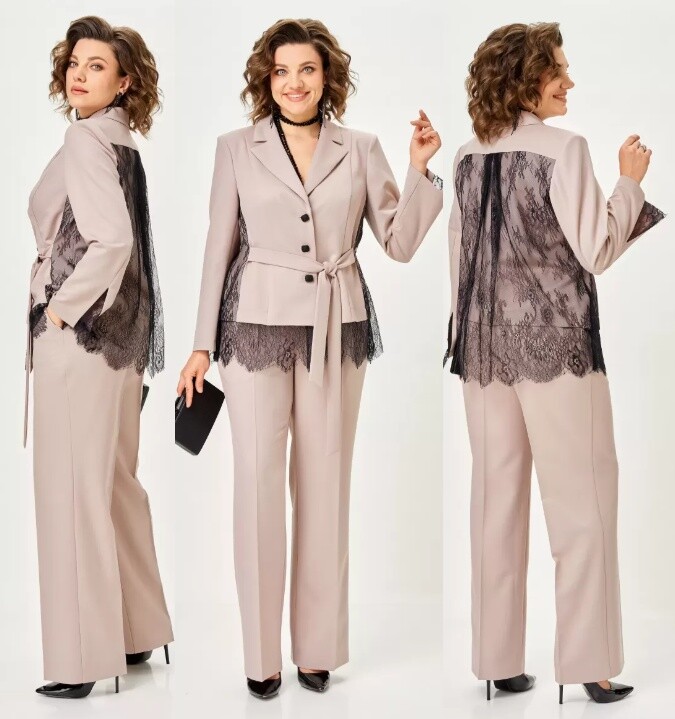 Комплект, жакет, брюки Aira Style 24256