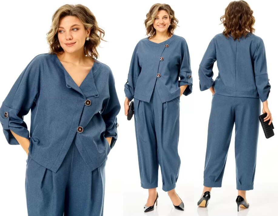 Костюм, жакет, брюки Michel Chic 1436/1