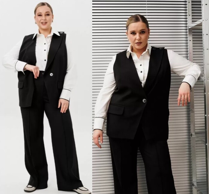 Костюм, жилет, брюки AVA Fashion М-175