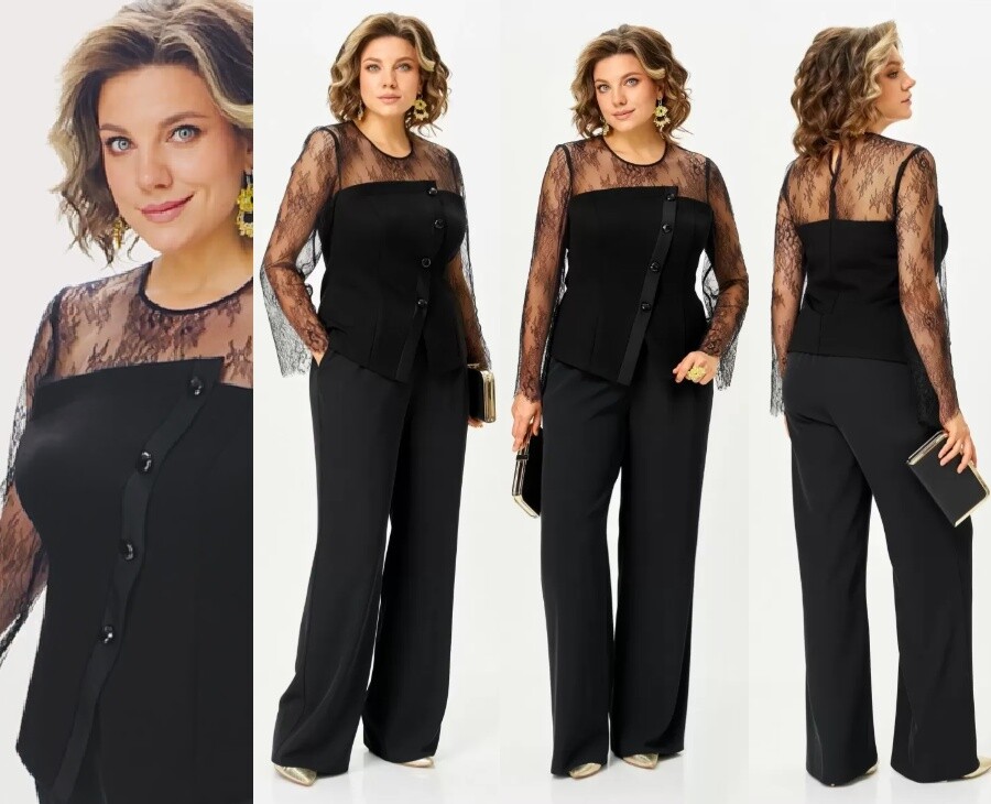 Комплект, блузка, брюки Aira Style 24268