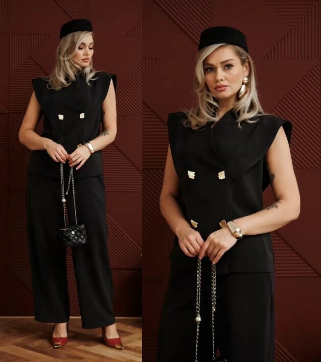 Костюм, жилет, брюки Anastasia 1399