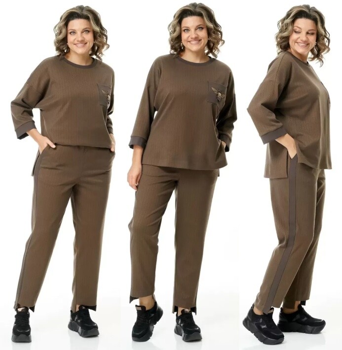 Комплект, свитшот, брюки Michel Chic 1474