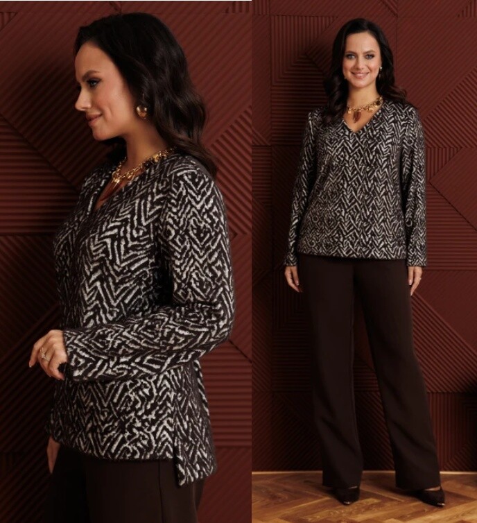 Комплект, джемпер, брюки, костюм Galean Style 1021