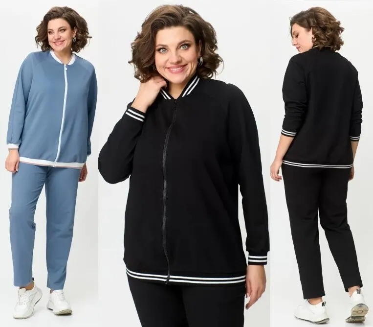 Комплект, свитшот, брюки Stefany 2076