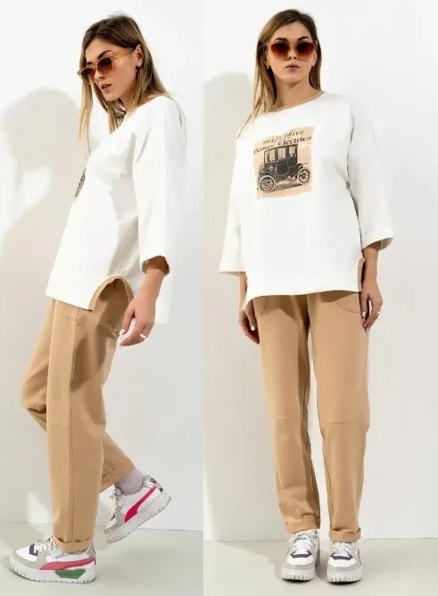 Костюм, свитшот, брюки Luna 160