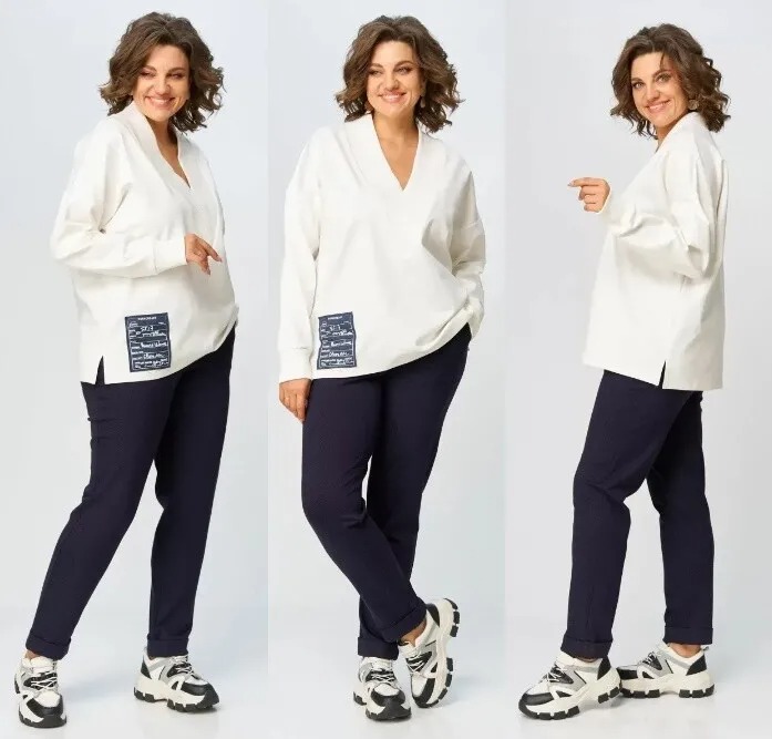 Комплект, джемпер, брюки Michel Chic 1395