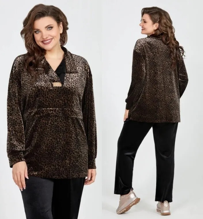 Костюм, блуза, брюки Mira Fashion 5516