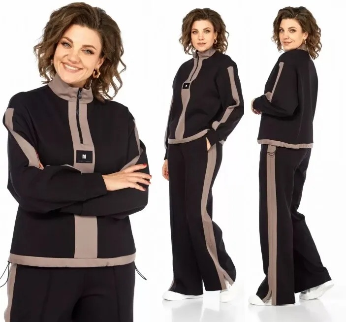 Костюм, джемпер, брюки Ольга Стиль С-948