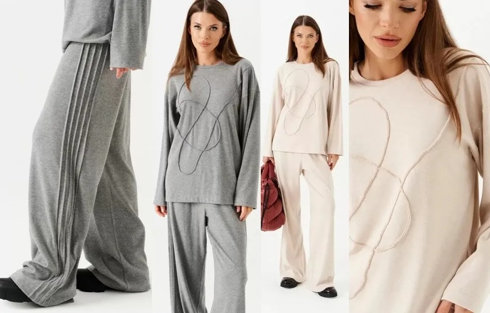 Комплект, джемпер, брюки Elletto Life 5303