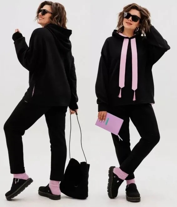 Костюм, худи, брюки Anelli 1720