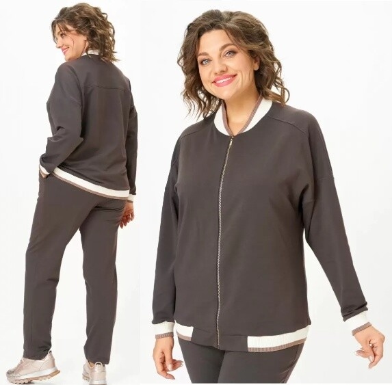 Комплект, свитшот, брюки Stefany 2066-2