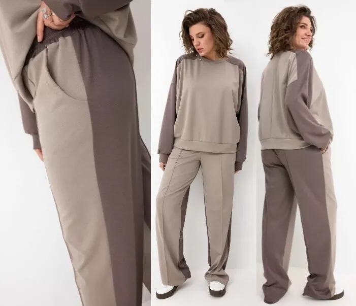 Комплект, свитшот, брюки BegiModa 3102