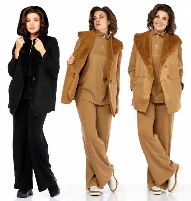 Комплект, жилет, кофта, брюки Diamant 2127