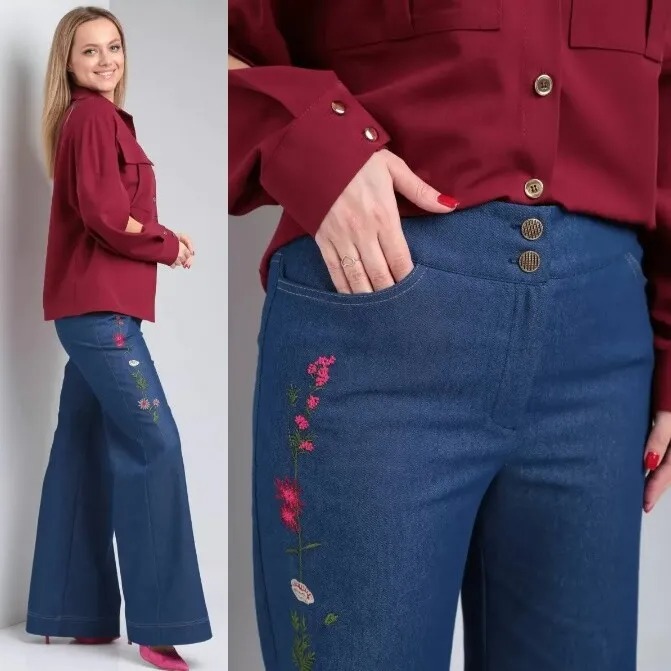 Брюки Viola Style 7072