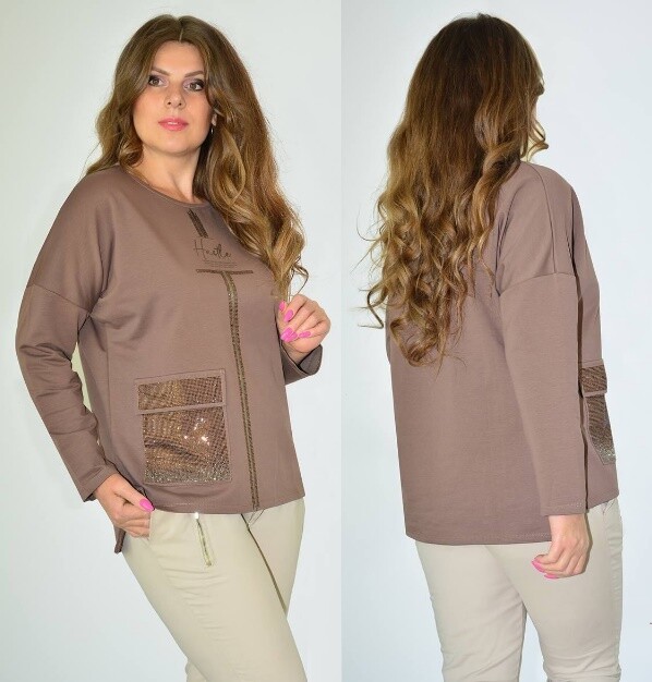 Джемпер, худи Needle 532