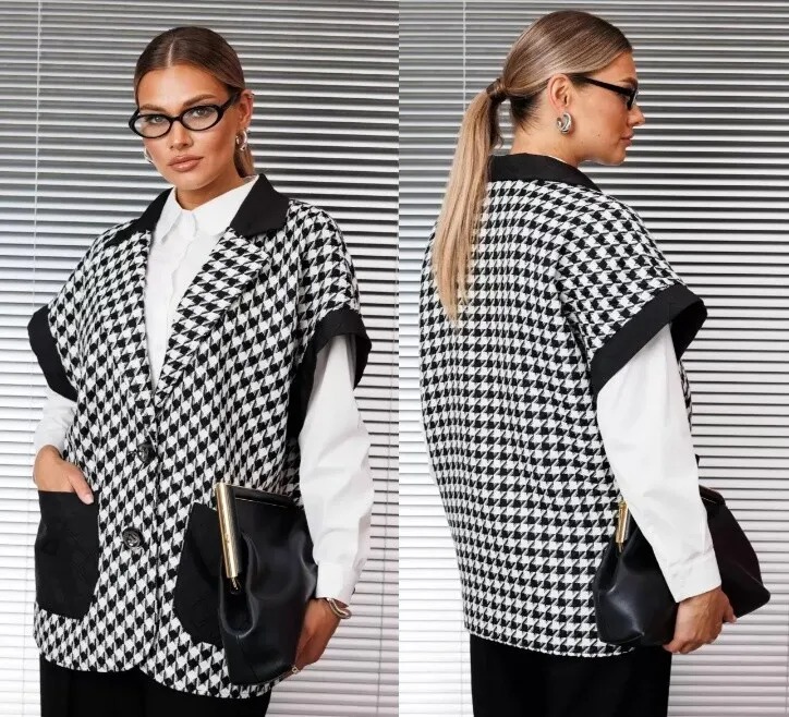 Жилет, пальто Anastasia 1166