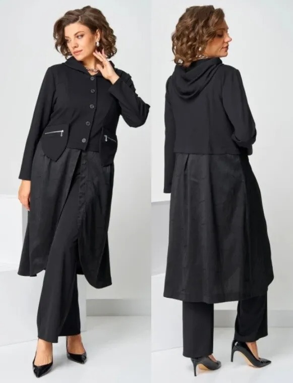 Кардиган, плащ Асолия 4103