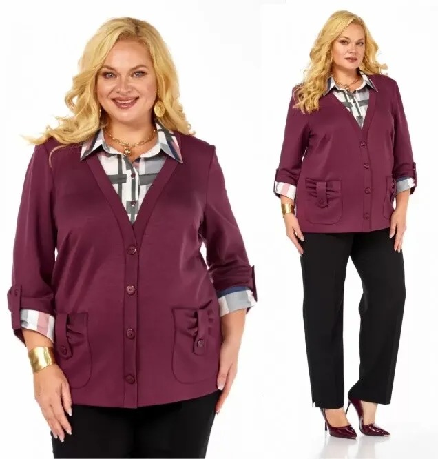 Джемпер, блуза Элль-Стиль 541.8