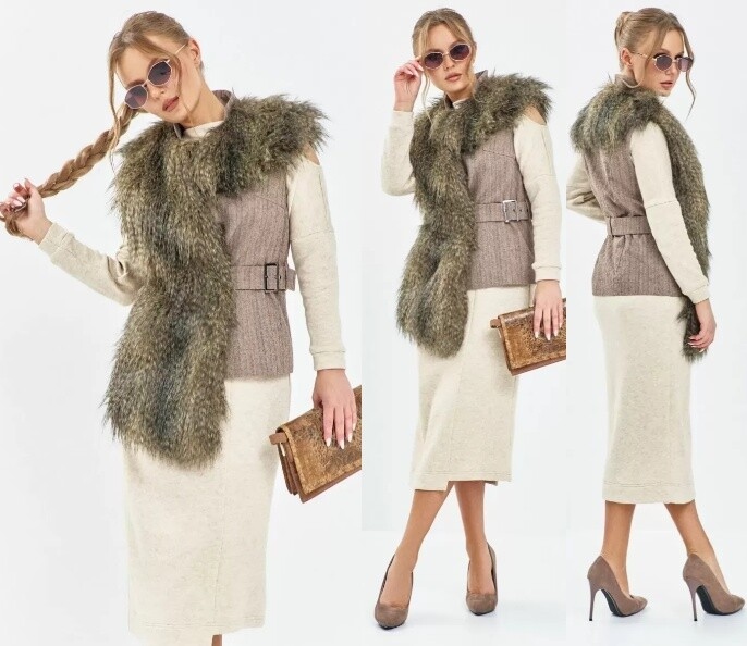 Жилет Euromoda 657