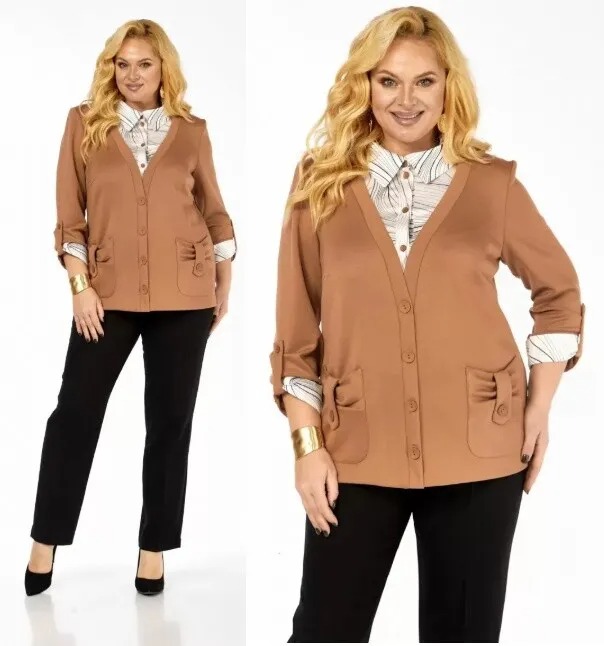 Джемпер, блуза Элль-Стиль 541.12