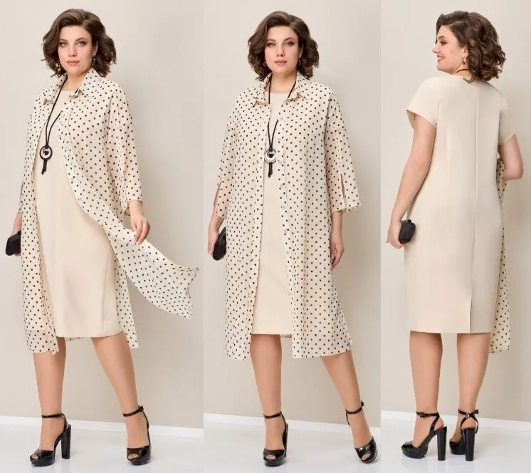 Комплект, блуза, платье Volna 1326М