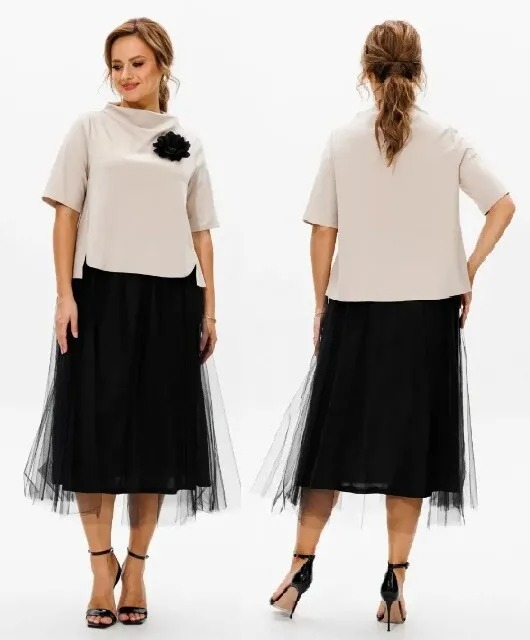 Комплект, блуза, юбка Mubliz 137